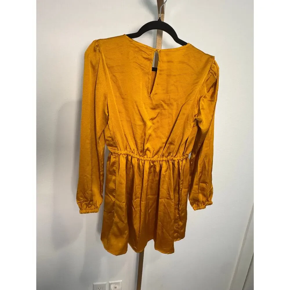 Michael Kors | Long Sleeve Flounce Dress
